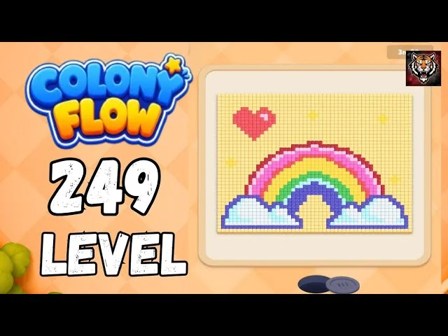 Colony Flow! Level 249 board layout