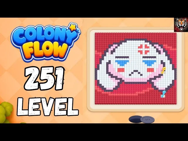 Colony Flow! Level 251 board layout