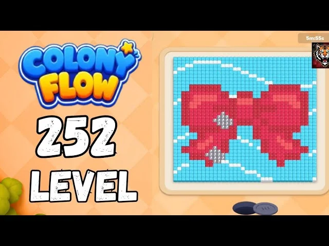 Colony Flow! Level 252 board layout
