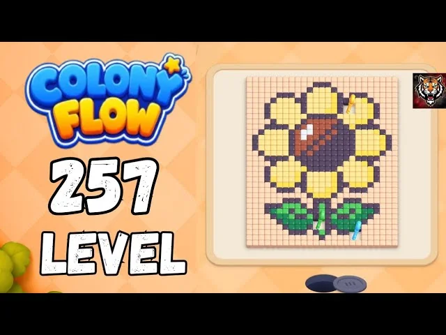 Colony Flow! Level 257 board layout