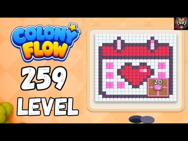 Colony Flow! Level 259 board layout