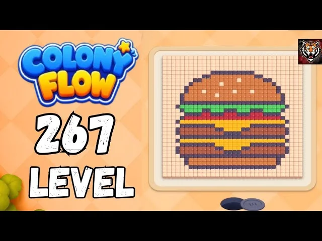 Colony Flow! Level 267 board layout