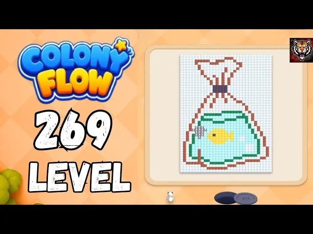 Colony Flow! Level 269 board layout