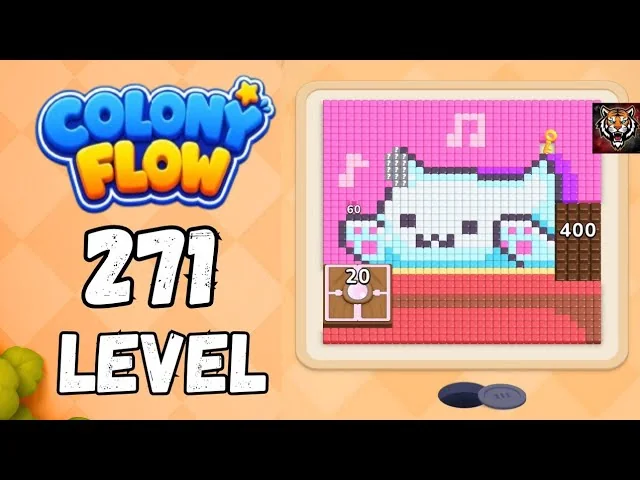 Colony Flow! Level 271 board layout