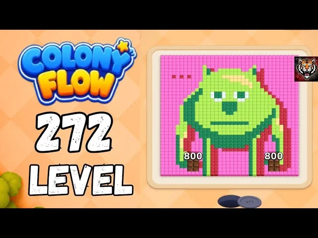 Colony Flow! Level 272 board layout