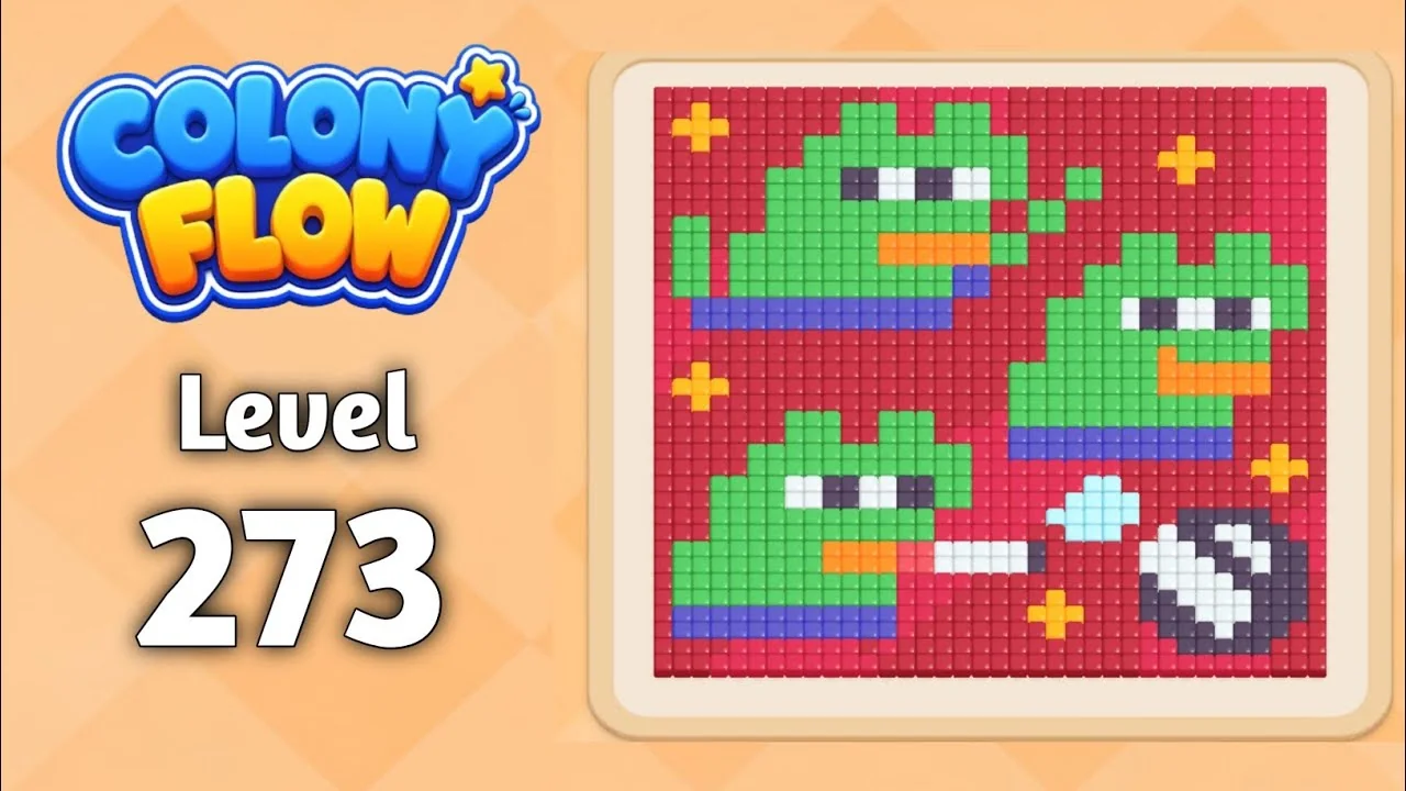 Colony Flow! Level 273 board layout