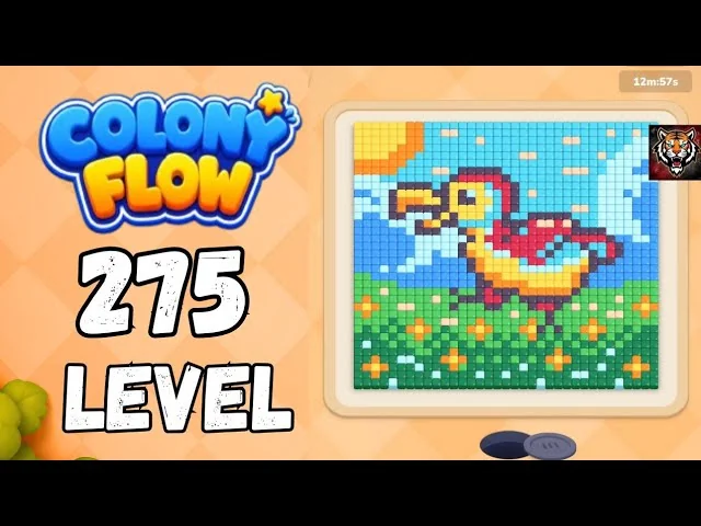 Colony Flow! Level 275 board layout