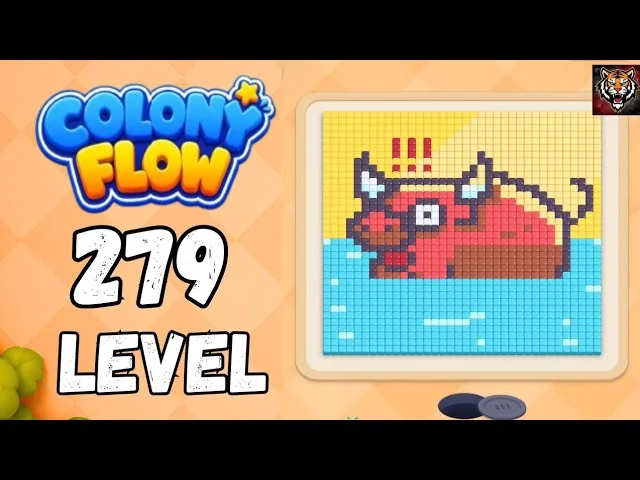 Colony Flow! Level 279 board layout
