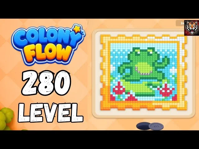 Colony Flow! Level 280 board layout