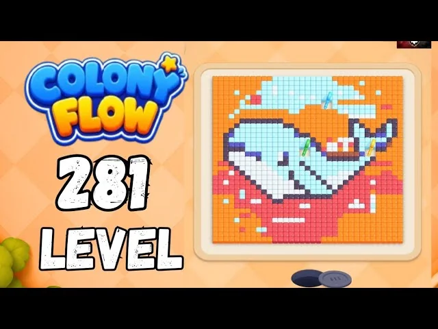 Colony Flow! Level 281 board layout