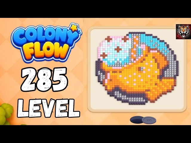 Colony Flow! Level 285 board layout