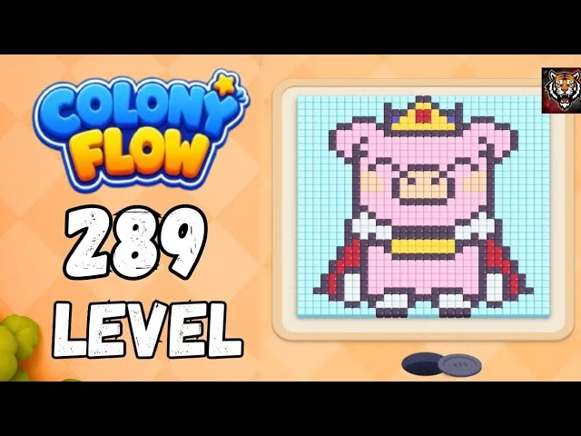 Colony Flow! Level 289 board layout