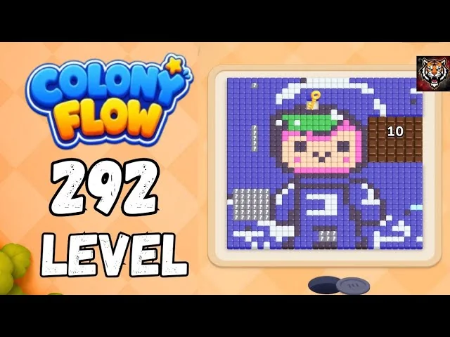 Colony Flow! Level 292 board layout