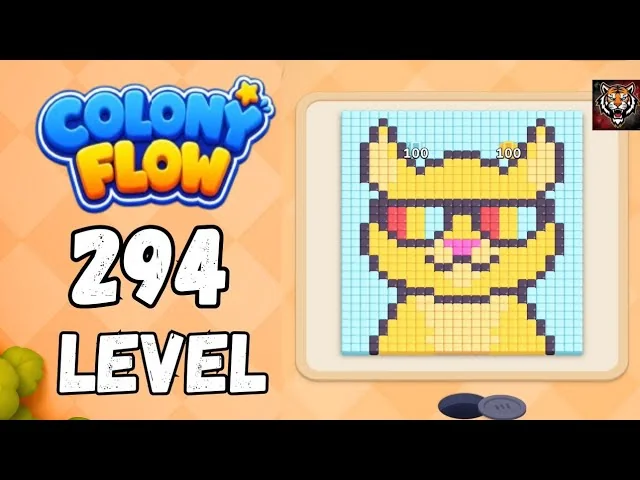 Colony Flow! Level 294 board layout