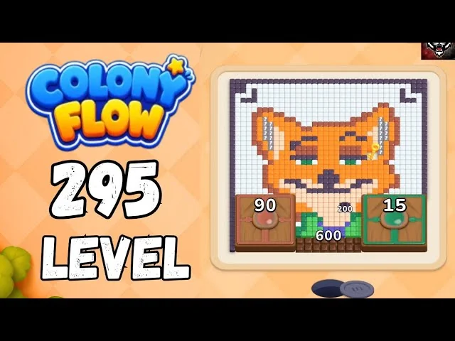 Colony Flow! Level 295 board layout