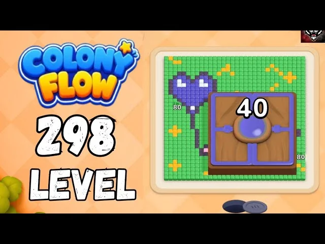 Colony Flow! Level 298 board layout