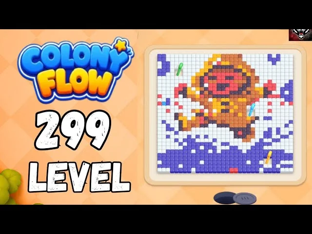 Colony Flow! Level 299 board layout