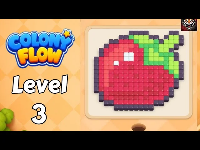 Colony Flow! Level 3 board