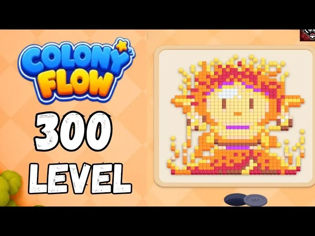 Colony Flow! Level 300 board layout