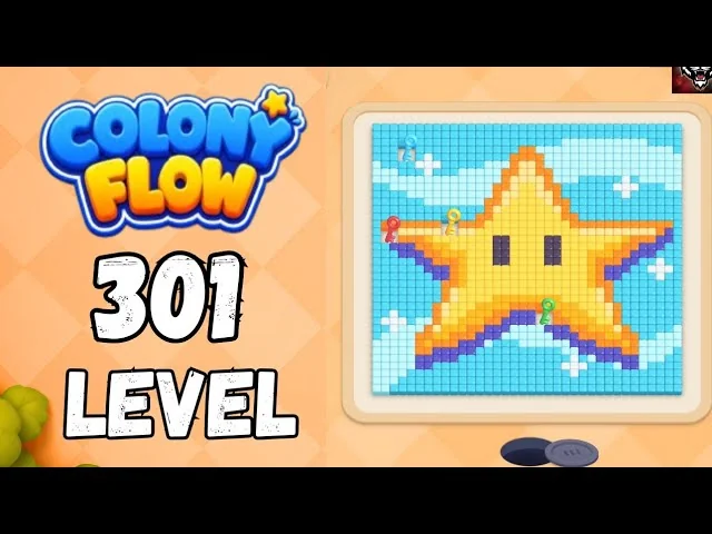 Colony Flow! Level 301 board layout