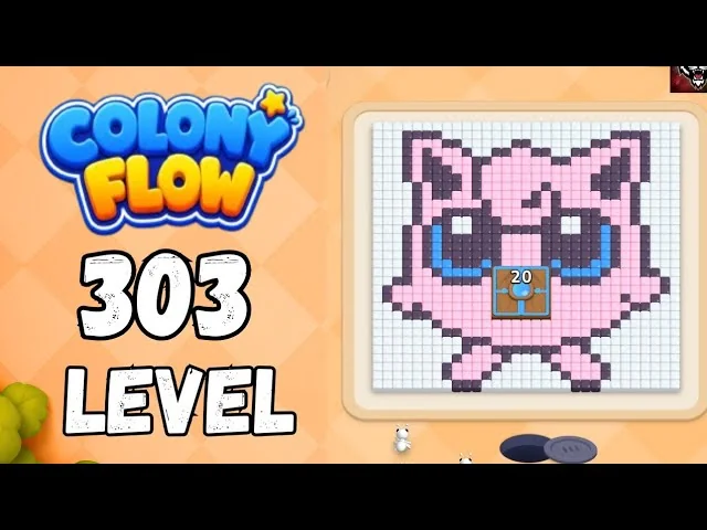 Colony Flow! Level 303 board layout