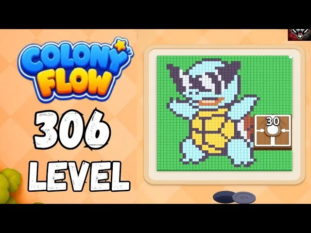 Colony Flow! Level 306 board layout