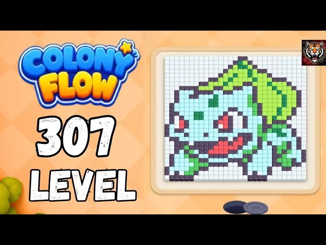 Colony Flow! Level 307 board layout