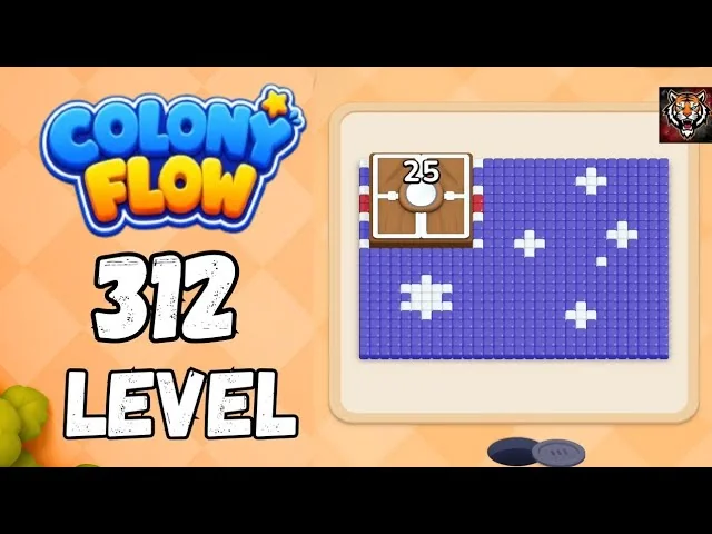 Colony Flow! Level 312 board layout