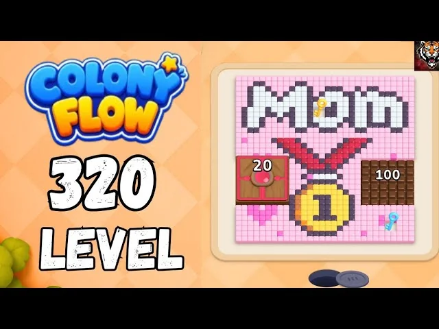 Colony Flow! Level 320 board layout