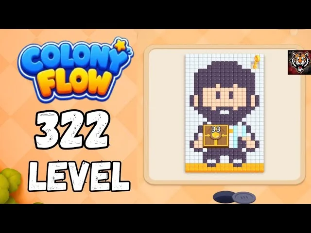 Colony Flow! Level 322 board layout