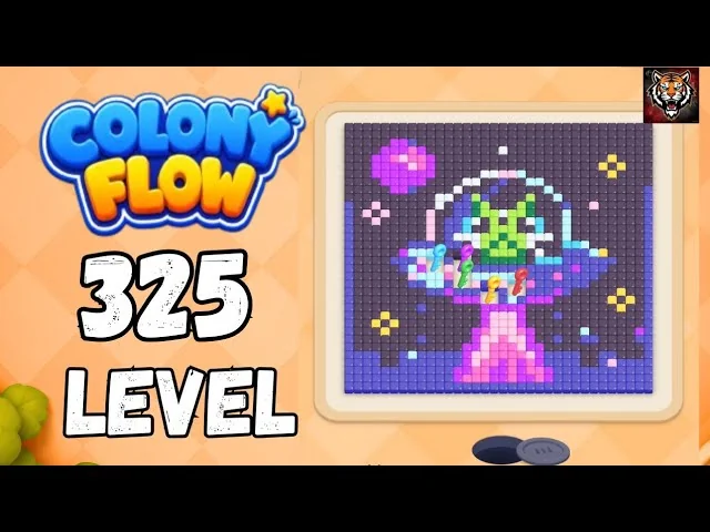 Colony Flow! Level 325 board layout