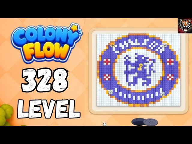 Colony Flow! Level 328 board layout