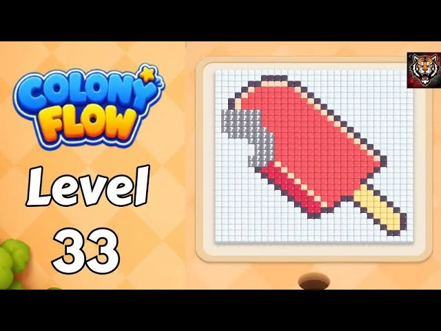 Colony Flow! Level 33 board layout