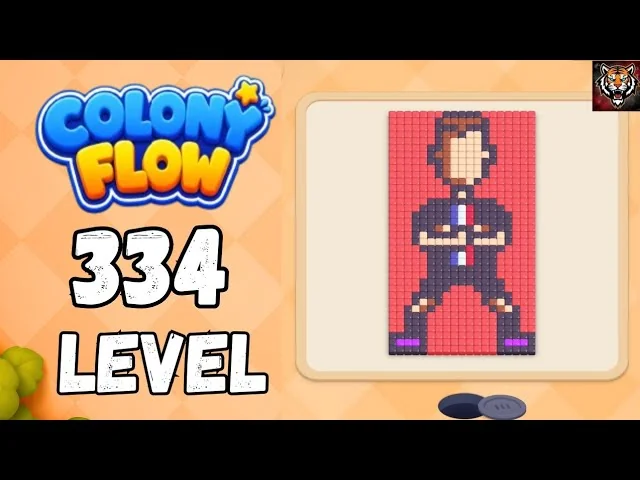 Colony Flow! Level 334 board layout
