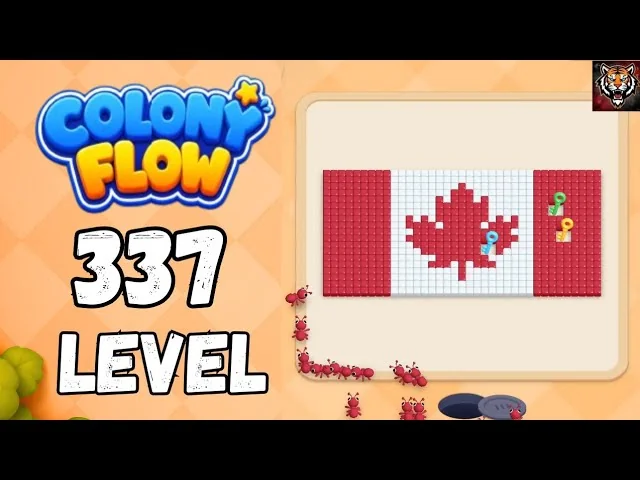 Colony Flow! Level 337 board layout