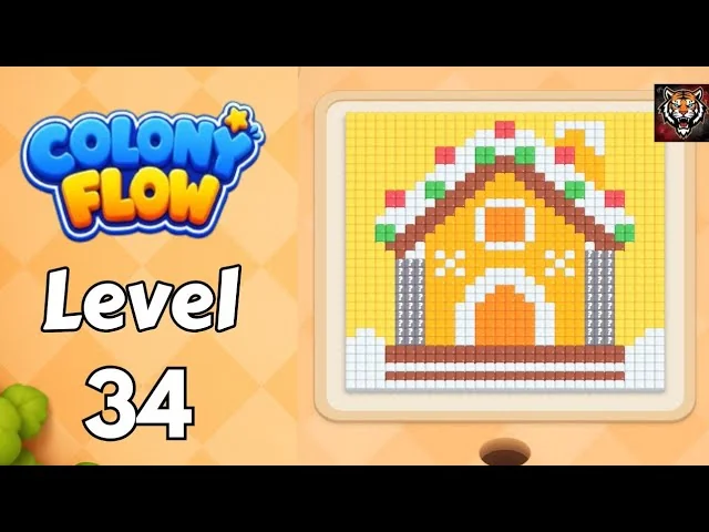 Colony Flow! Level 34 board layout