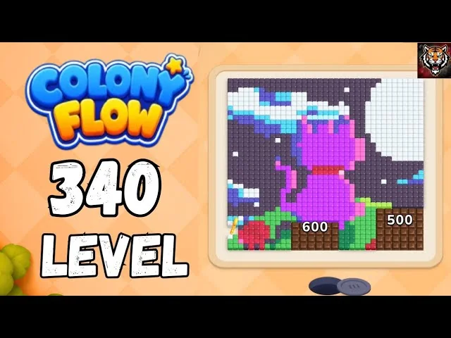 Colony Flow! Level 340 board