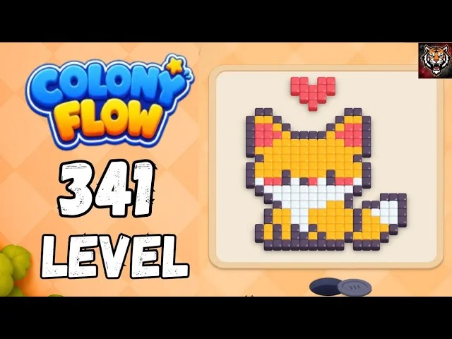 Colony Flow! Level 341 board layout