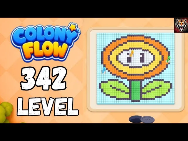 Colony Flow! Level 342 board layout