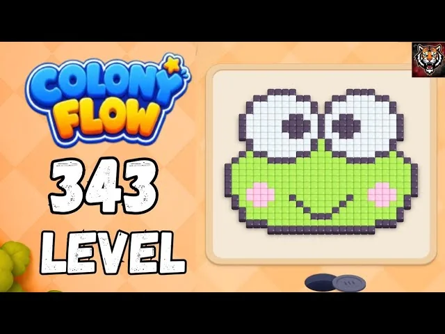 Colony Flow! Level 343 board layout