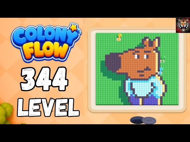 Colony Flow! Level 344 board layout
