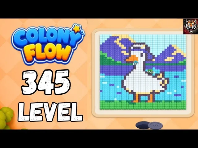 Colony Flow! Level 345 board layout