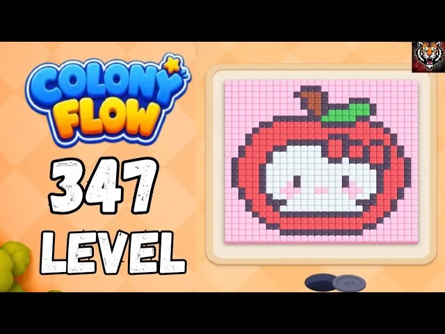 Colony Flow! Level 347 board layout