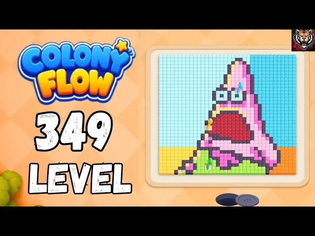 Colony Flow! Level 349 board layout