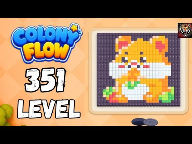 Colony Flow! Level 351 board layout