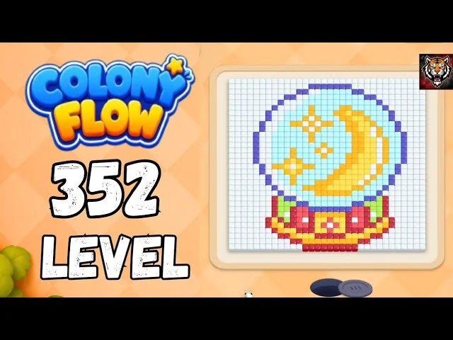 Colony Flow! Level 352 board layout