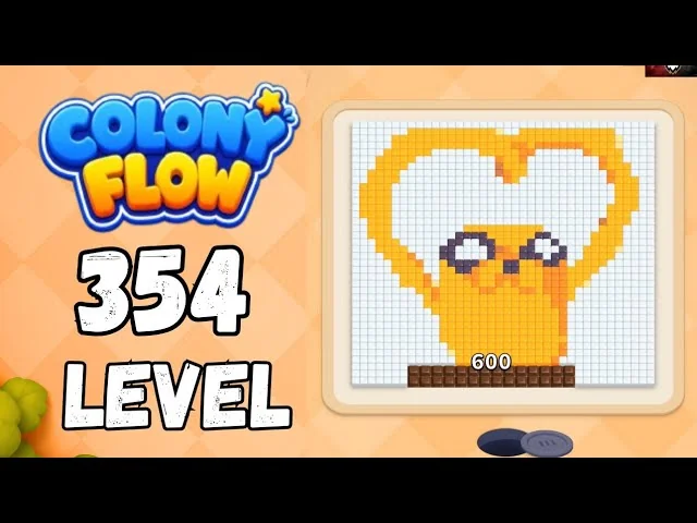 Colony Flow! Level 354 board layout