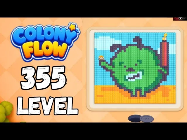 Colony Flow! Level 355 board layout