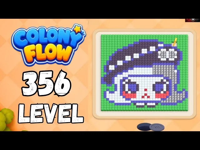 Colony Flow! Level 356 board layout