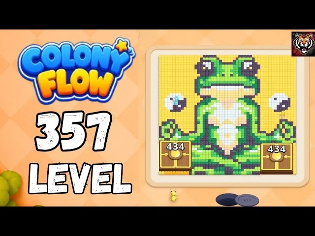Colony Flow! Level 357 board layout